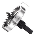 METALLIXITY Hole Saw 60mm 2-3/8" 4241 High Speed Steel for Metal Silver