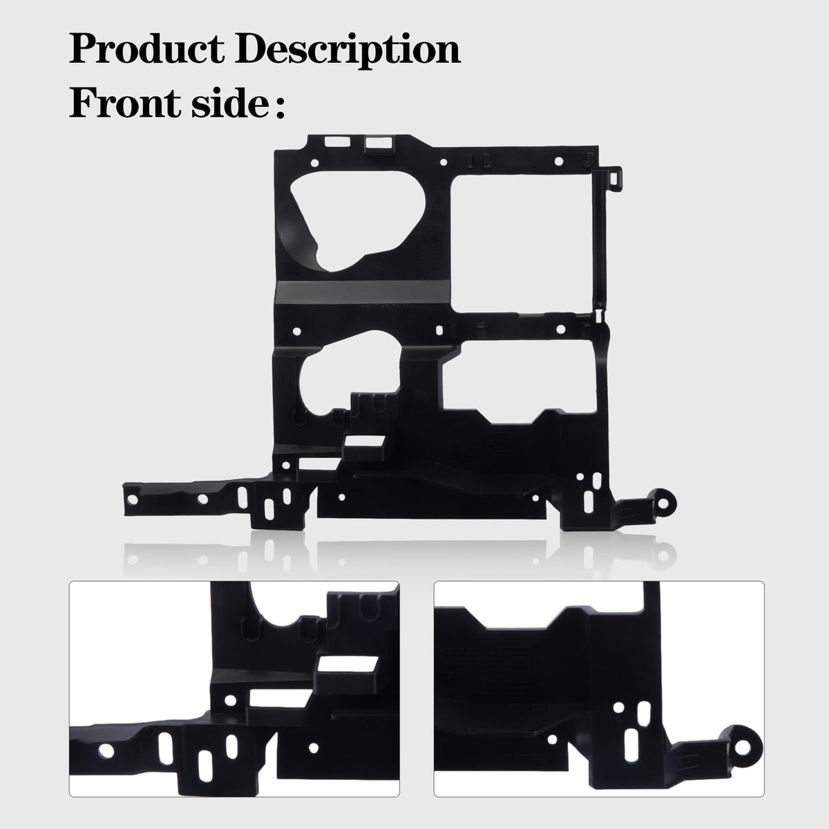 Perfit Liner Right Passenger Side Headlight Headlamp Bracket Compatible With 1999-2007 Chevy Silverado Suburban Tahoe/GMC Sierra Yukon XL 1500 2500 3500 GM1221122 15798920