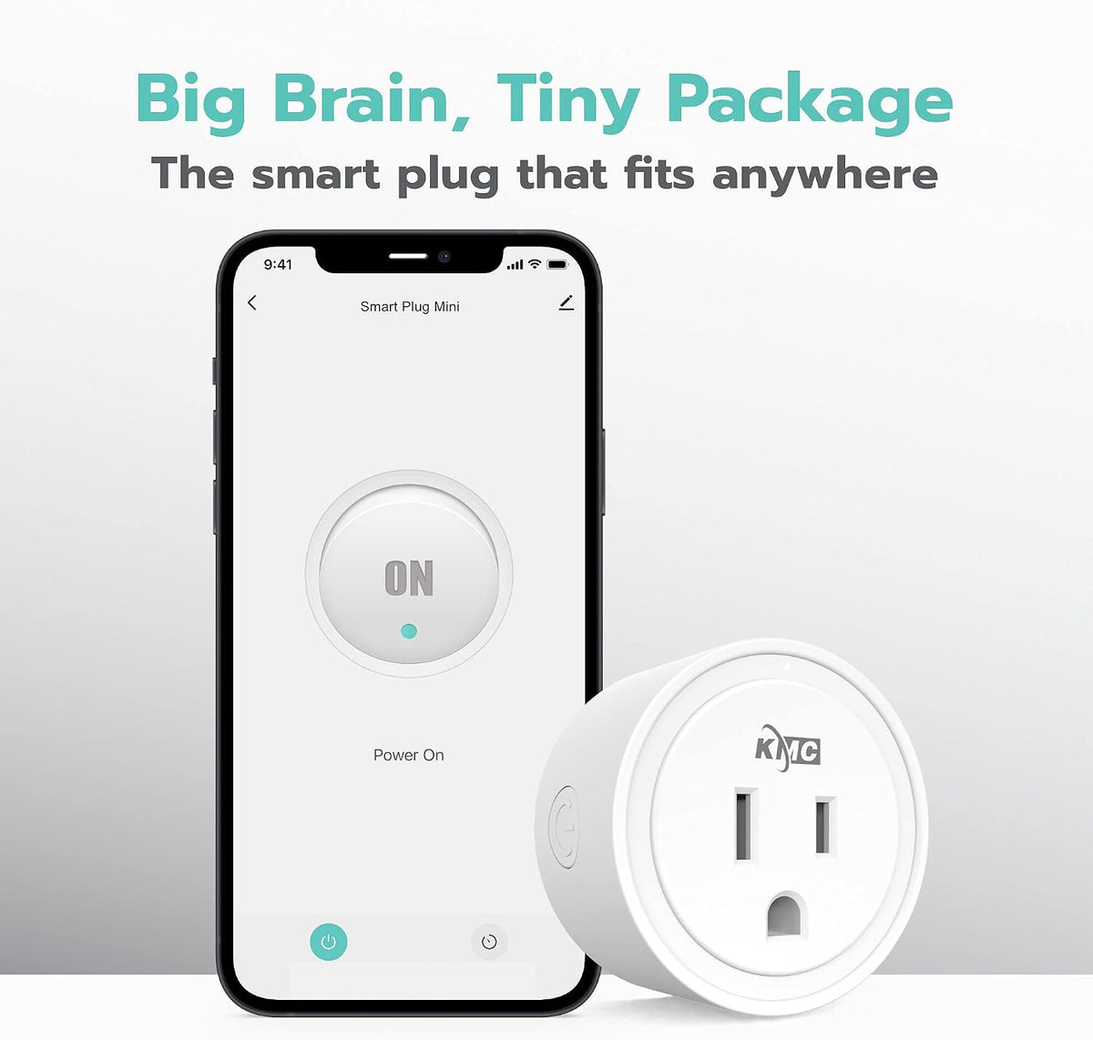 Smart Plug Mini 4-Pack, Wi-Fi Outlets for Smart Home, Remote Control Lights and Devices from Anywhere, No Hub