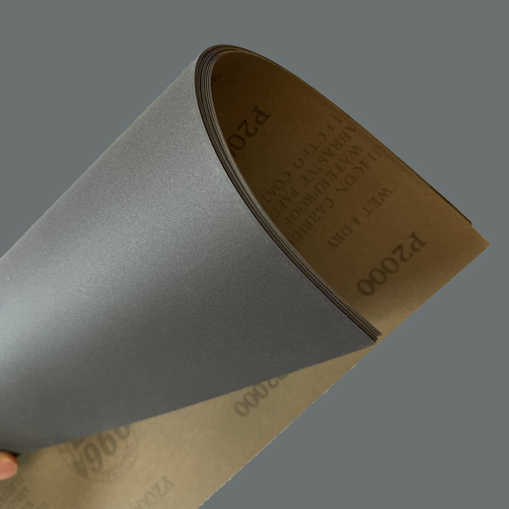 180 Grit Wet Dry Sandpaper, 10PCS 9x11 Inch Silicon Carbide Sanding Sheets
