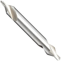 YG-1 D1C90 High Speed Steel Regular Length Center Drill Bit, Uncoated (Bright), Slow Spiral, 60 Degree, 7/64" Diameter x 2" Length (Pack of 10)