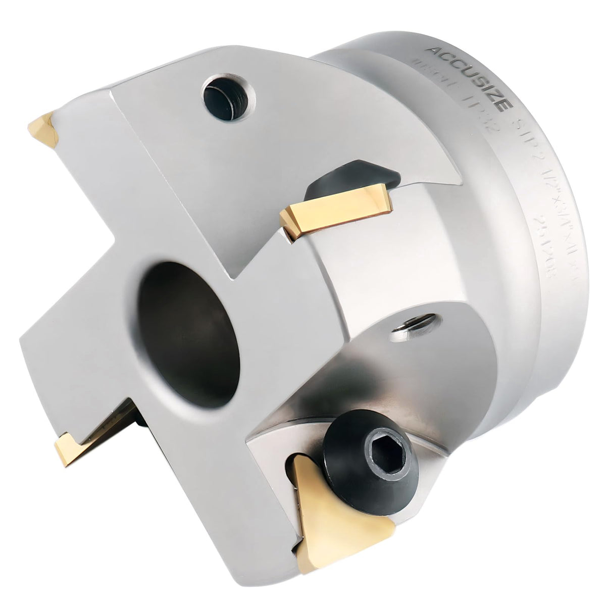 Accusize Indexable Face Shell Milling Cutter, 2-1/2 in, 3508-0016