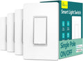 Smart Light Switch Single Pole Works with Alexa
