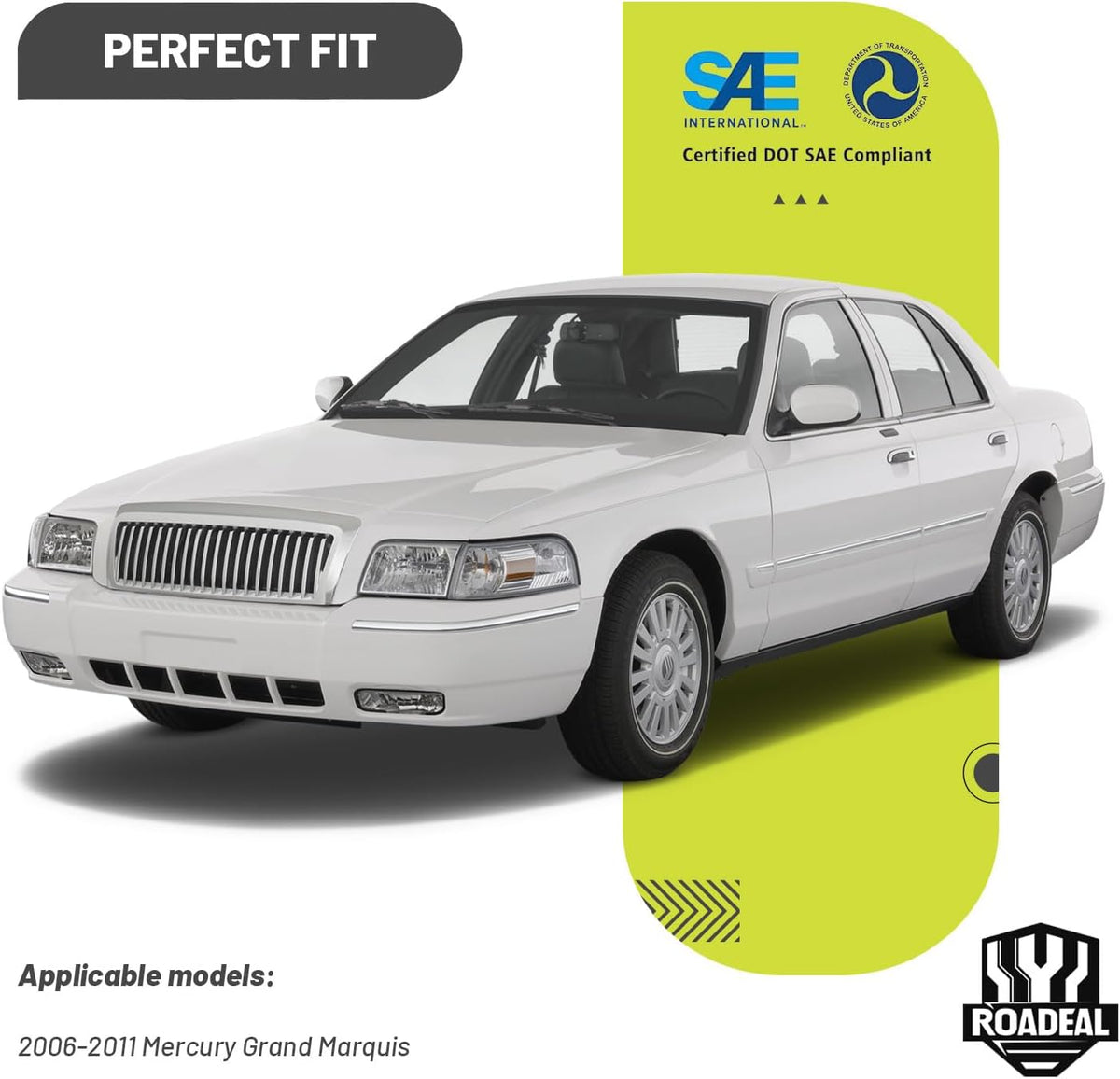 Headlights for 2006-2011 Mercury Grand Marquis