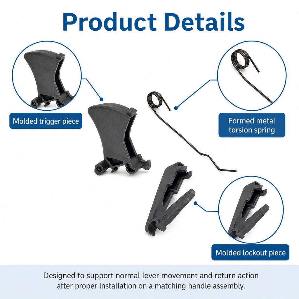 SturdyElement Throttle Trigger Kit Compatible with Husqvarna K750 K760 K770