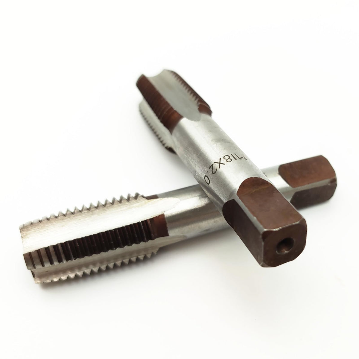 AtticZone M18 x 2.0 Metric Hand Thread Tap, Right Hand, Alloy Tool Steel