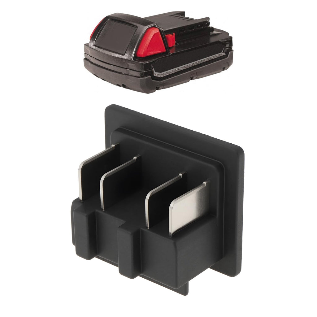 ECSiNG 18V Battery Connector Suitable for Electrical Tools for 18 Lithium Battery Compatible with Milwaukee 18V 48-11-1815 Model