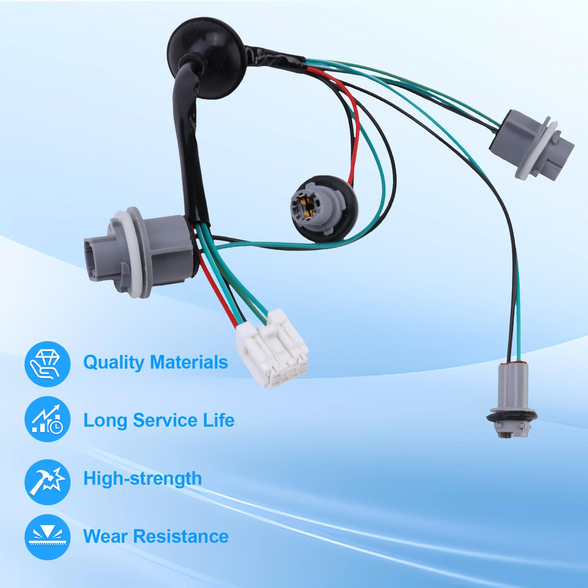 Rear Tail Light Lamp Socket Wire Harness for Nissan Altima 2002-2006