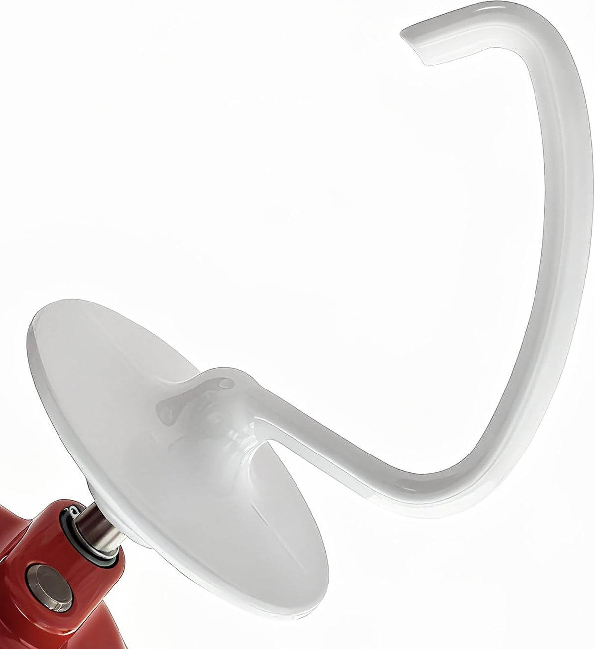 K45DH Coated Dough Hook for KitchenAid 4.5–5 Quart Tilt-Head Stand Mixers | Coated C-Shaped Bread Hook Attachment