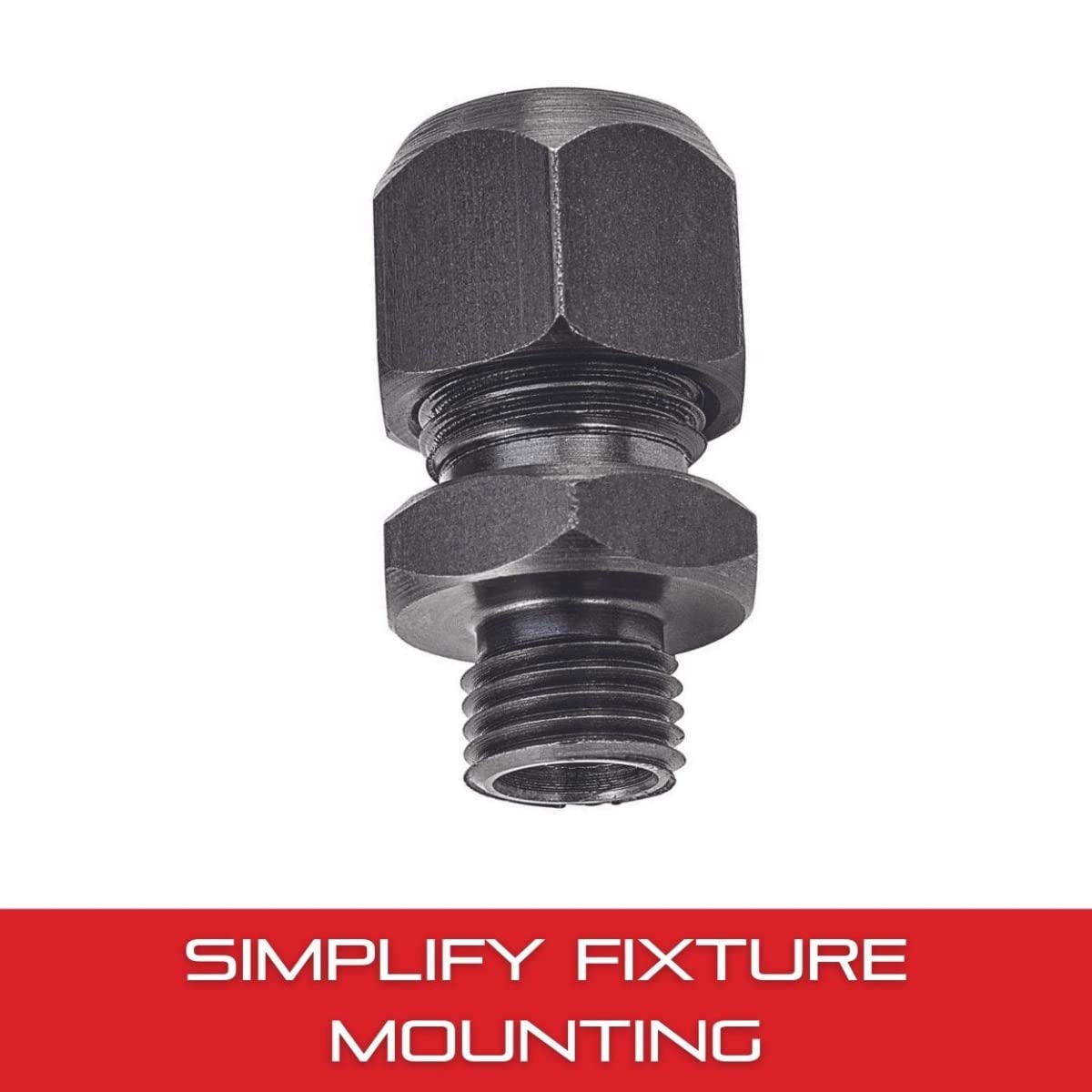 Starrett Steel Indicator Split Collet, 3/8-24NF Thread Size