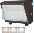 LED Wall Pack Light 120W/100W/80W Adjustable with Dusk to Dawn