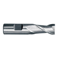 HHIP 5824-0250 1/4 x 3/8 M42 Cobalt 2 Flute Single End Center Cut End Mill