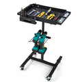 Rolling Work Table, Rolling Tool Cart with Drills Storage
