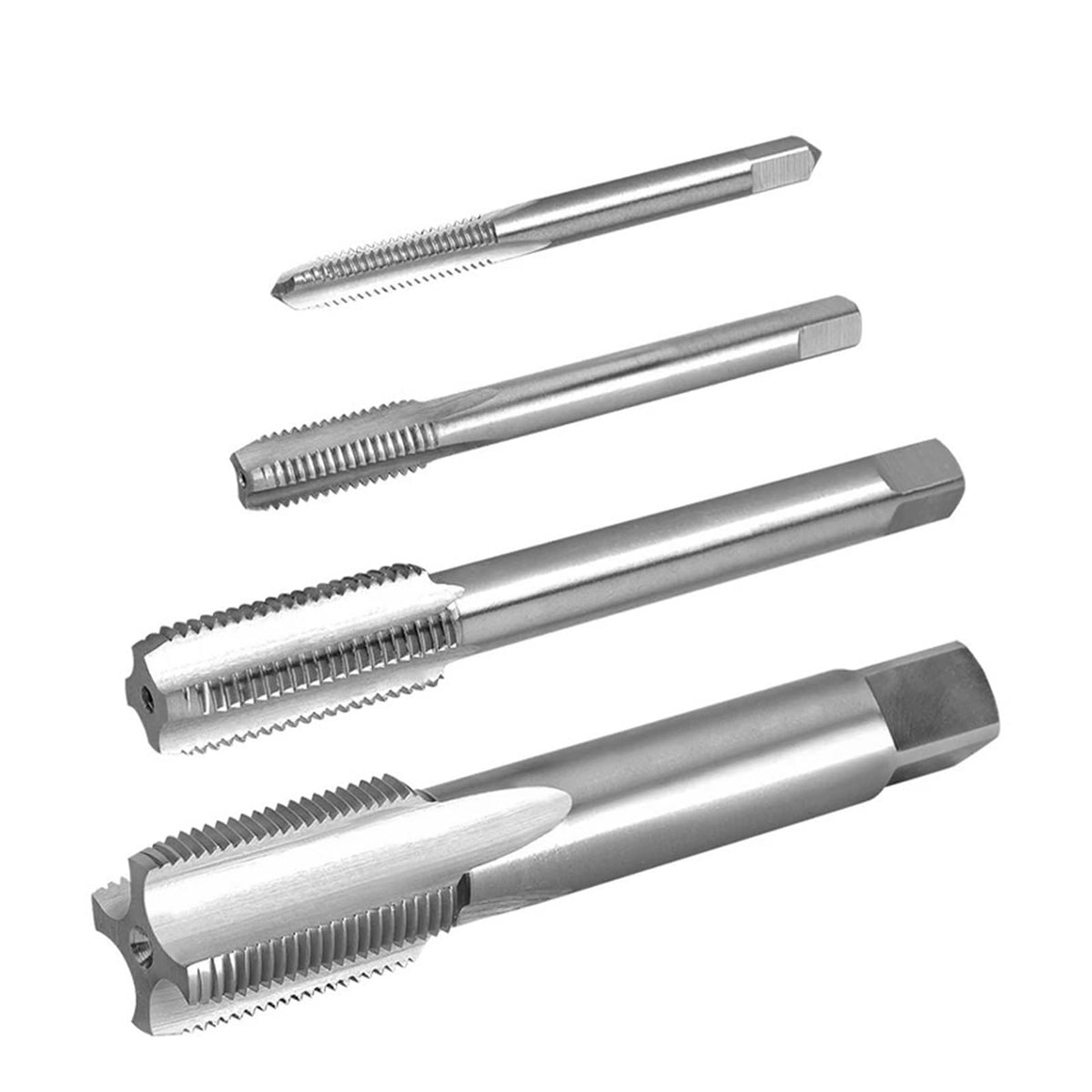 PXFOCOYD Machine tap M2x0.25,M2x0.4,M2.2x0.4,M2.2x0.45,M2.3x0.4,M2.3x0.45 HSS Machine Thread Tap,Straight Fluted Taps, Right Hand(M2x0.25)