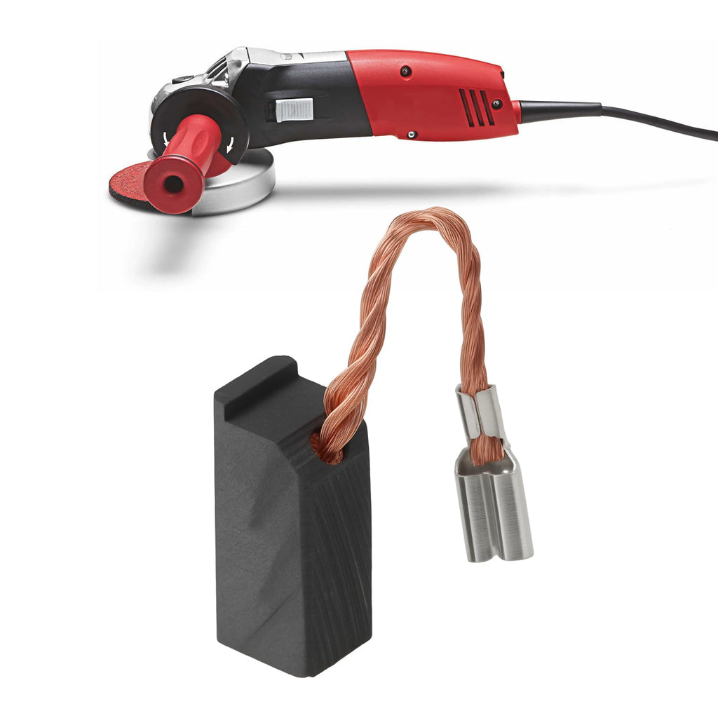 Create idea 2 Pairs Angle Grinder Carbon Brush 15x7x6.3mm Compatible with Flex LE1503VR LBR1506VR L1506VR L1501VR