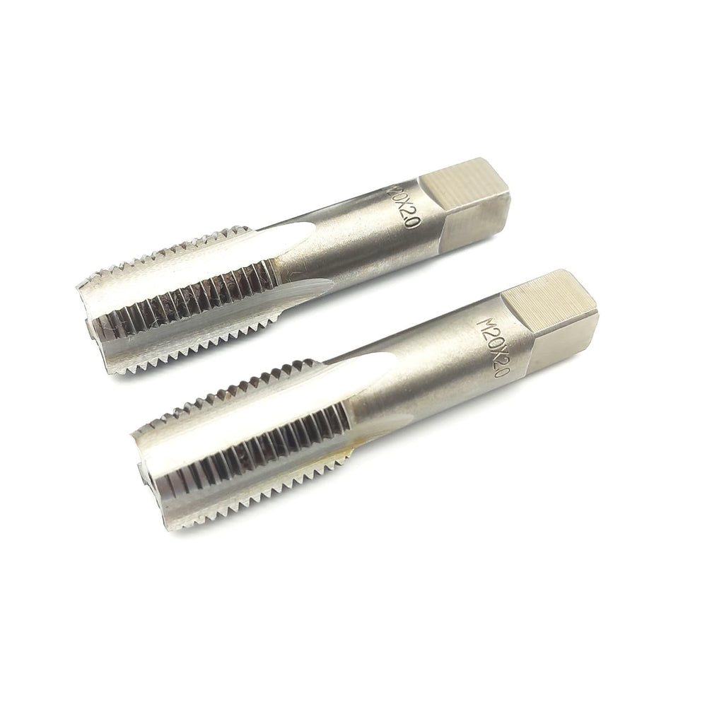 AtticZone M20 x 2.0 Metric Hand Thread Tap, Right Hand, Alloy Tool Steel