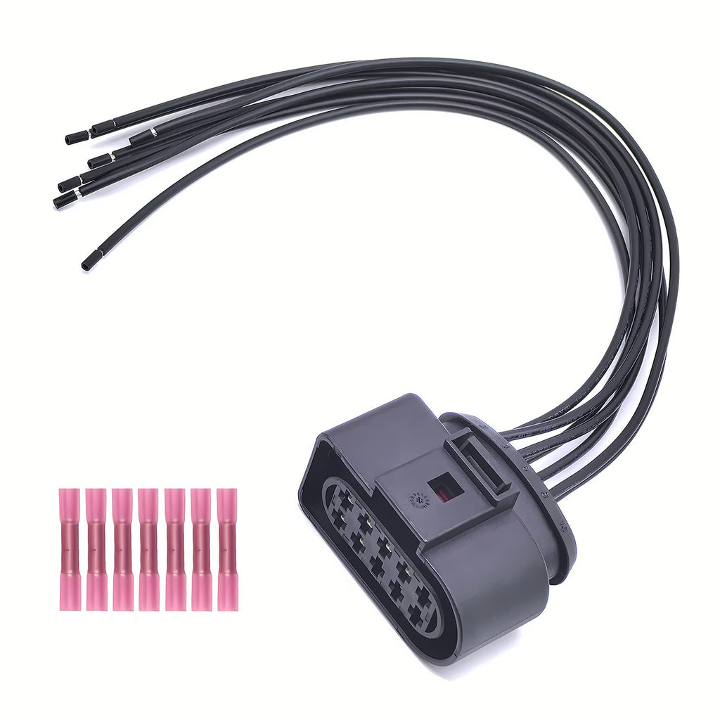 QSYPSS Headlight Pigtail Connector Compatible with Kenworth T680 Halogen Headlight Wire Headlamp Pigtail Connector Harness