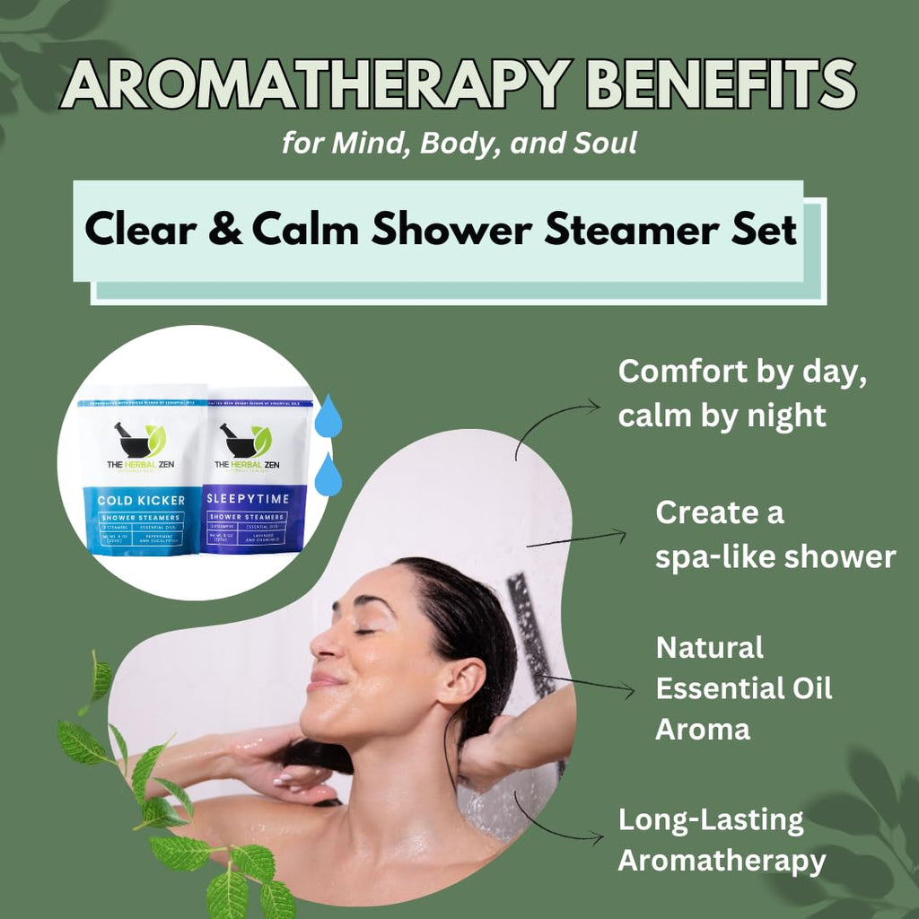 Shower Steamers Aromatherapy Gift for Women & Men - 20 Ct