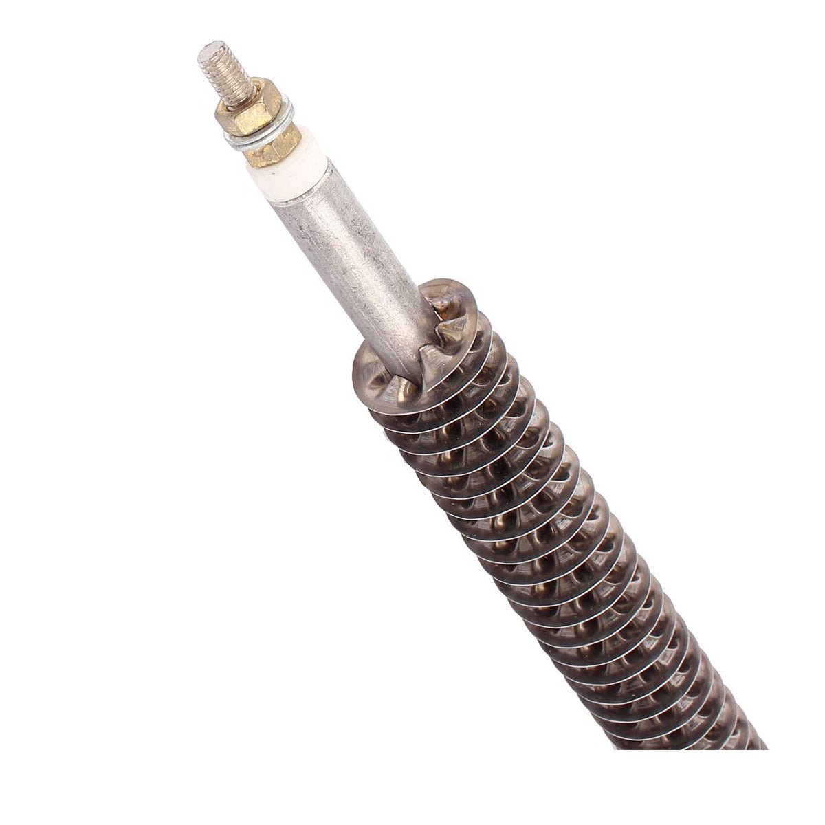 Aexit Straight Type Water Heater Parts 22mm Dia 15" Length Electric Heating AC Heating 220V 1Kw