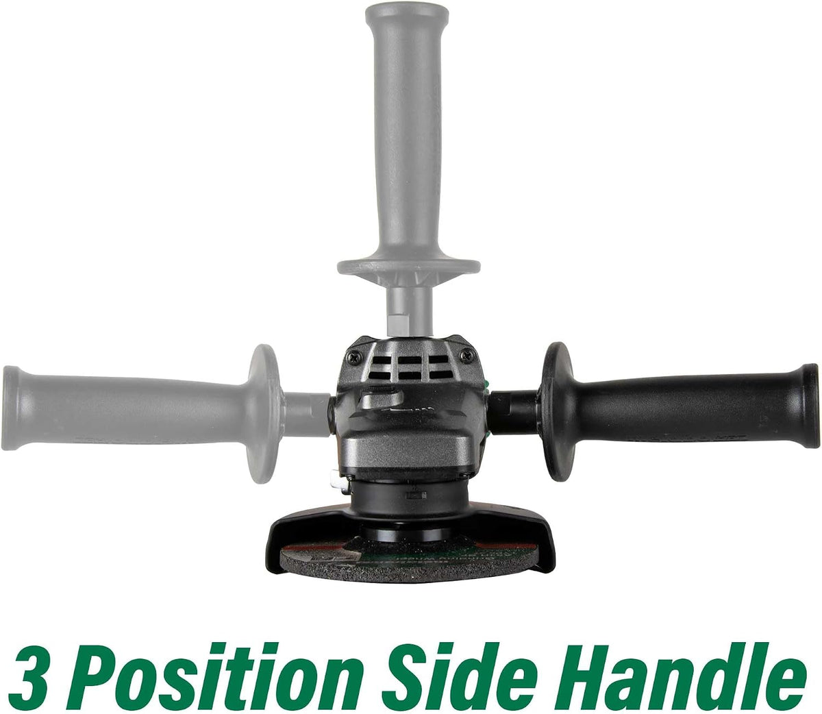 Angle Grinder | 4-1/2-Inch | 12 Amp | AC Brushless Motor | Variable Speed | 3-Position Side Handle | G12VE2