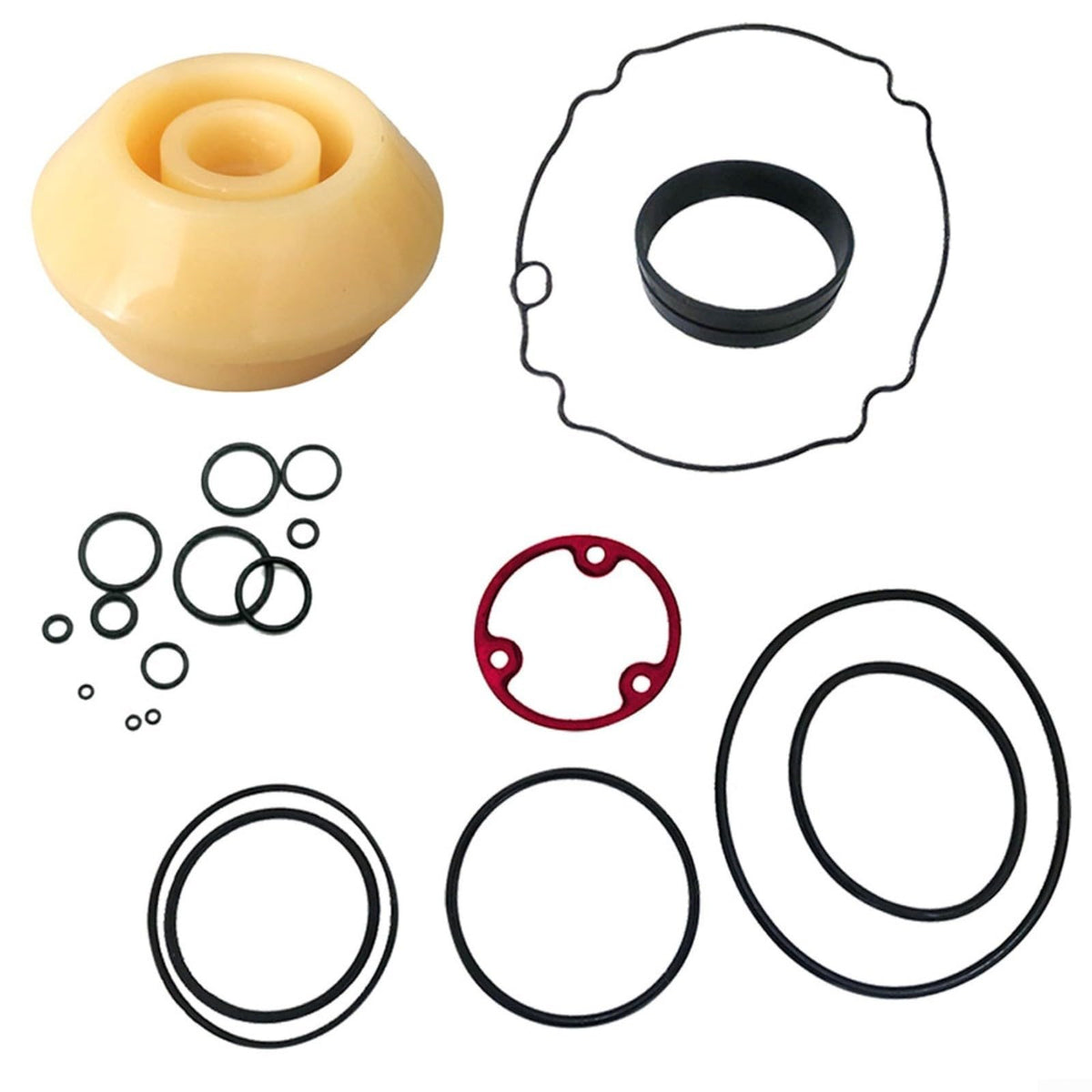Deskbloom O-Ring Rebuild Kit for NR90AE NR90AD NR90AE(S) Framing Nailers, 21-Piece Seal Gasket for PISTON Bumper Repair Set, Air Tool Maintenance Parts Replacement