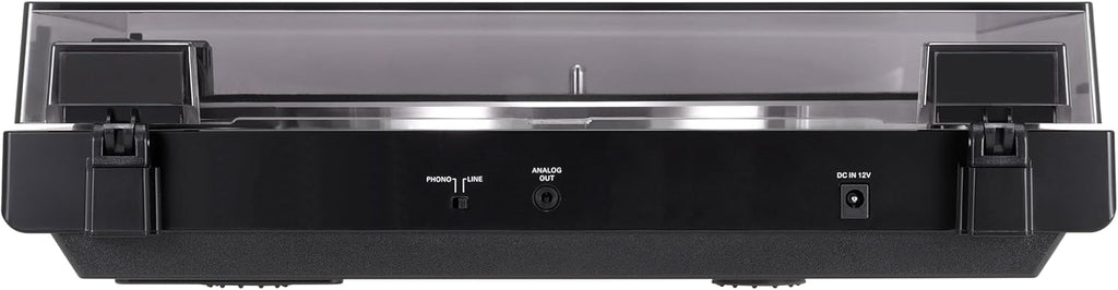 AT-LP60X-BK Fully Automatic Belt-Drive Stereo Turntable, Black, Hi-Fi, 2 Speed, Dust Cover, Anti-Resonance, Die-Cast