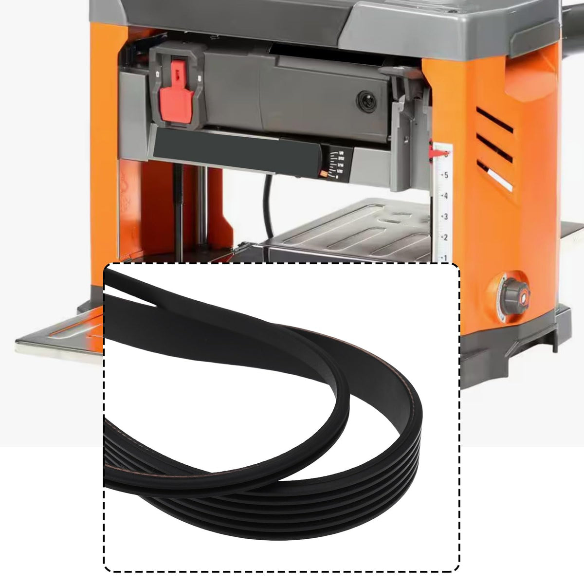 The Lord of the Tools 2 PCs Drive Belt for 13" Planer Dust Collection System Compatible with RIDGID R4331