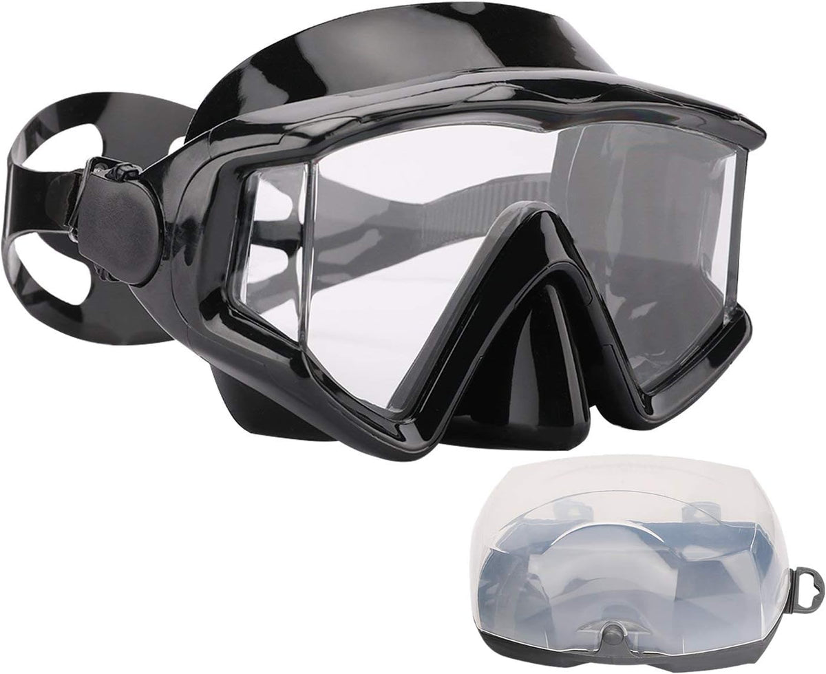 Diving mask Anti-Fog Swimming Snorkel mask Suitable for Adults Scuba Dive Swim Snorkeling Goggles Masks