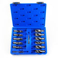 OSCARBIDE 13pc HSS Annular Cutter Set,1" Cutting Depth,1"/16" to 1-1/16"Dia
