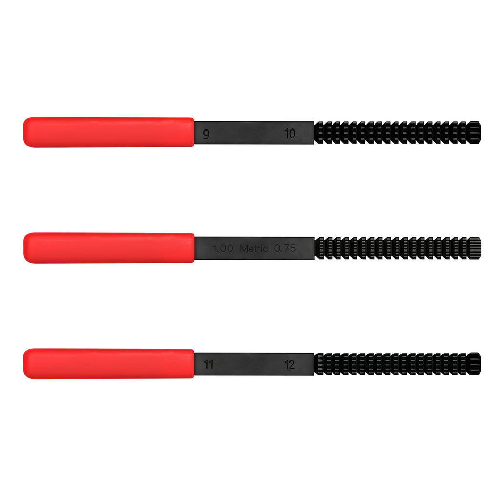 SZSYD 3Pcs Thread File Set, Thread Restorer File Set, Thread Repair File