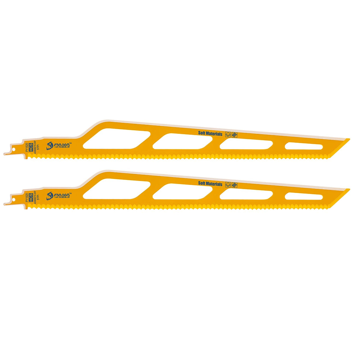 PAYA TOOLS 2-Pack 16''(400mm) PRO Fibre Insulation Reciprocating Saw Blade