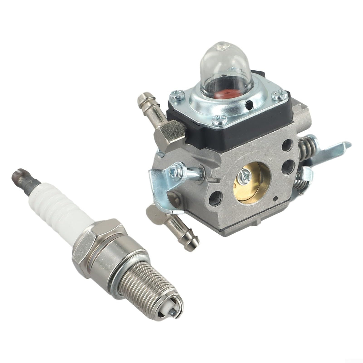 Carburetor Kit for Wacker BS50-2 BS60-2 BS70-2i for HDA 242 252 Concrete Saws with Fuel Line Gasket Spark Filter Replacement Parts