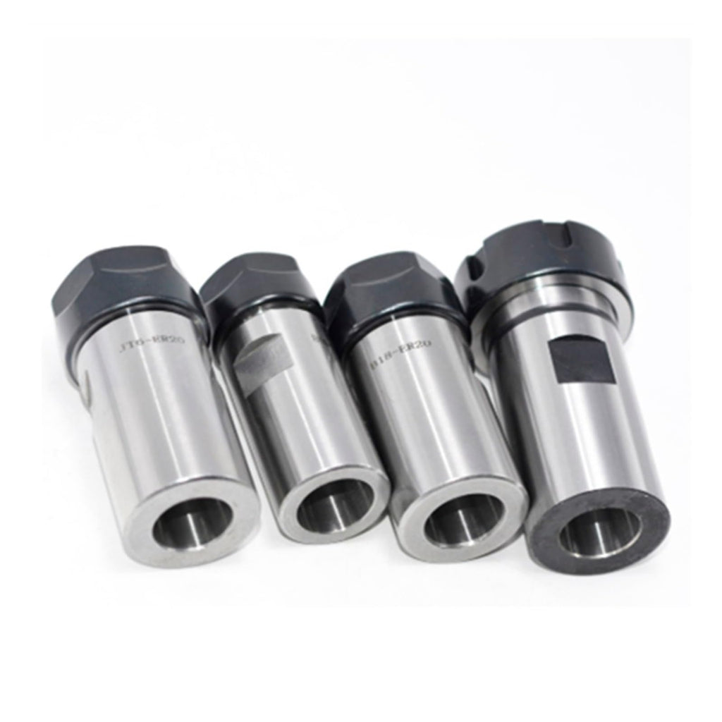 OUZINE Motor Shaft Spindle Extension Rod ER11 ER16 ER20 ER25 ER32 Collet Chuck Chuck Straight shank,Tail B10 B16 B18 taper mechanical lathe milling machine (Size : B10-ER16)
