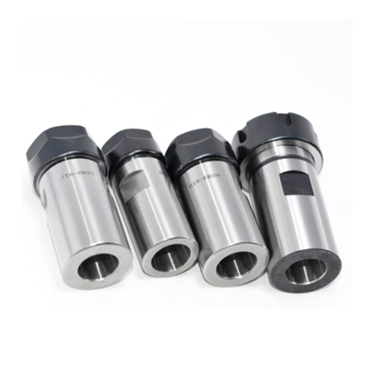 OUZINE Motor Shaft Spindle Extension Rod ER11 ER16 ER20 ER25 ER32 Collet Chuck Chuck Straight shank,Tail B10 B16 B18 taper mechanical lathe milling machine (Size : B10-ER16)