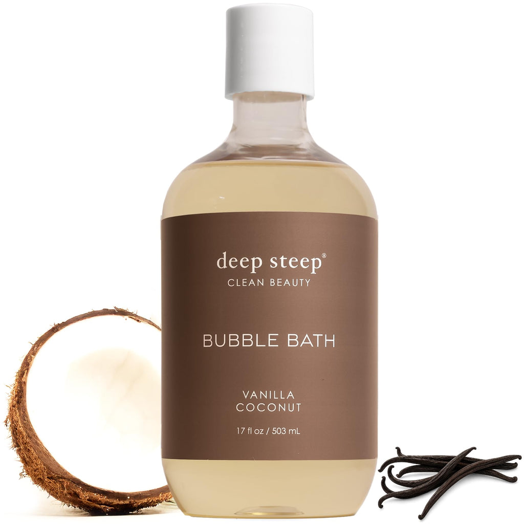 Bubble Bath, Vanilla Coconut, 17oz, Hypoallergenic