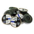BHA 3 Inch Fillet Weld Flap Disc, Quick Change - 80 Grit - 10 Pack