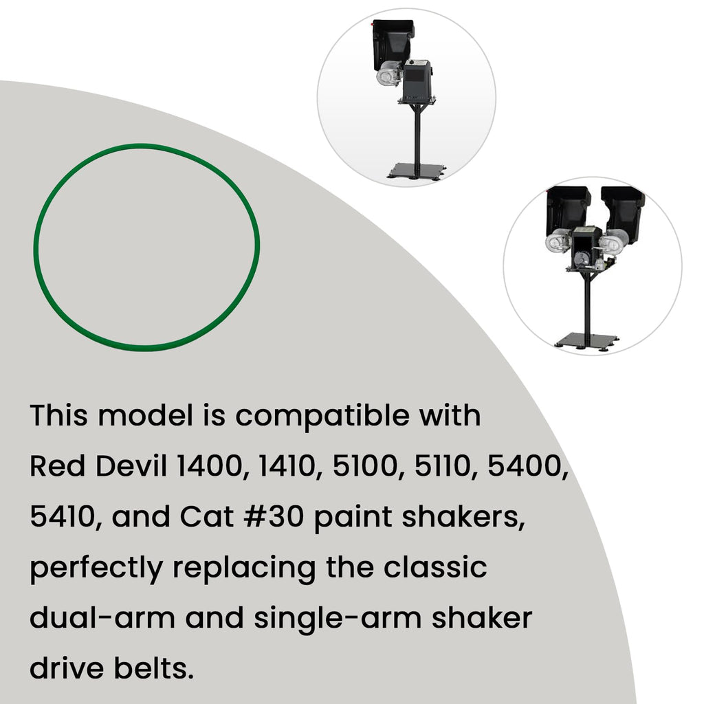 Replacement Paint Shaker Belt for Single & Twin Arm Paint Mixers