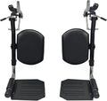 Wheelchair Lift Leg Rest，Wheelchair Foot Rest，Drive Wheelchair Parts ，for Standard Wheelchairs（1pair）
