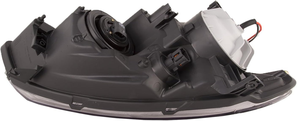 HEADLIGHTSDEPOT Halogen Headlight Compatible With Nissan Altima 2005-2006 Includes Left Driver Side Headlamp