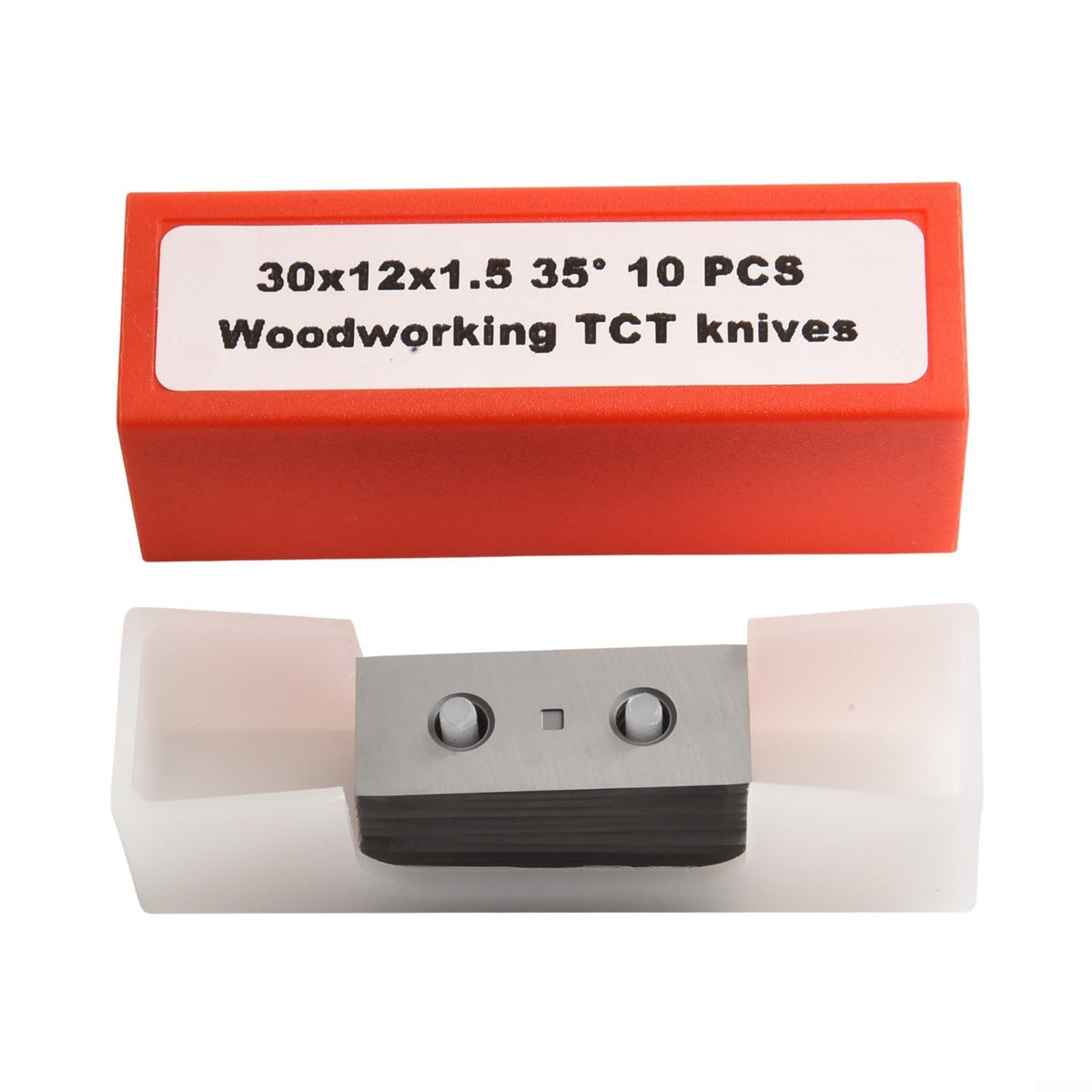 10Pcs Carbide Square Cutters Insert ,30X12x1.5mm 35° for Wood Lathe Turning Tool,Solid Tungsten Carbide Indexable Inserts