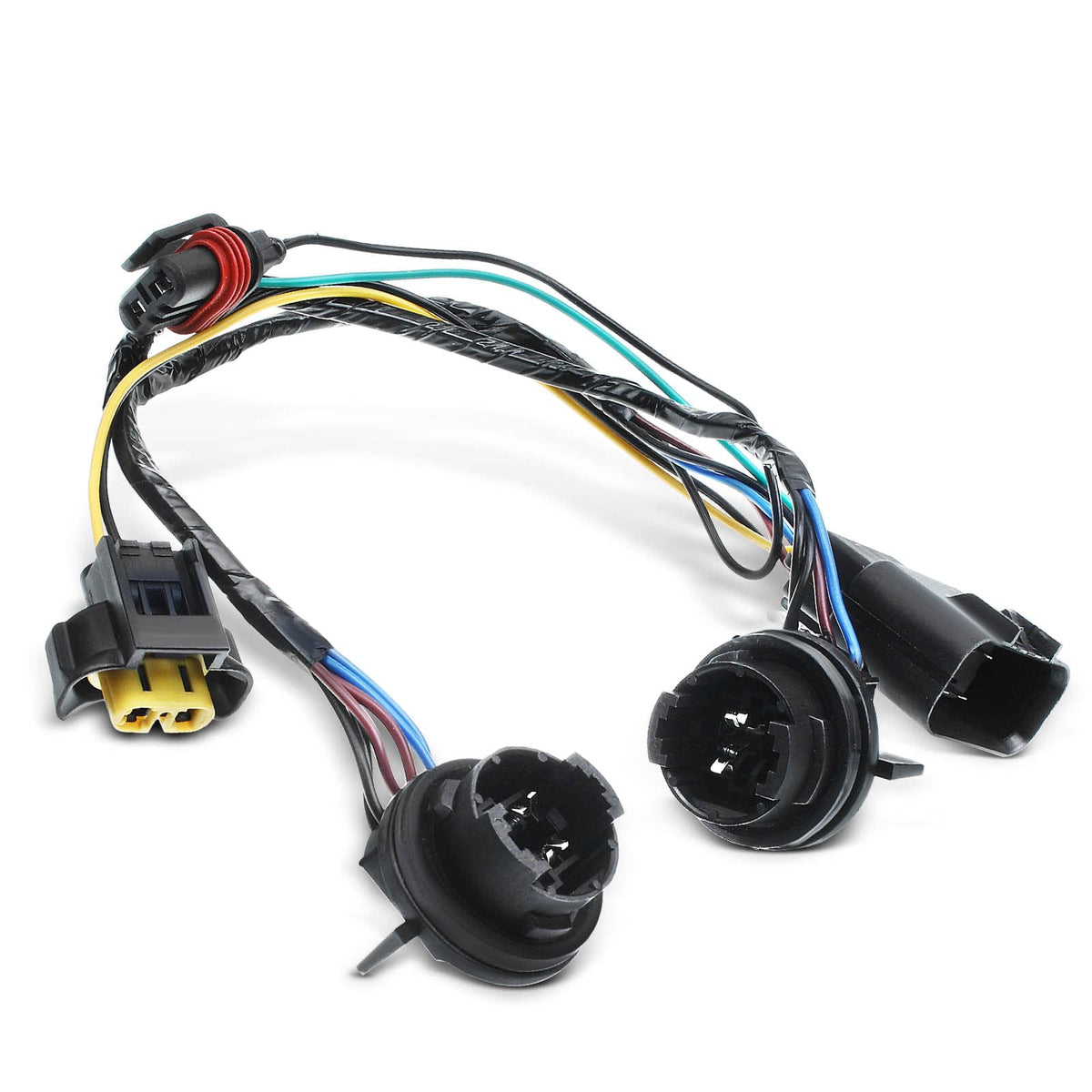A-Premium Headlight Wiring Harness Compatible with Chevrolet