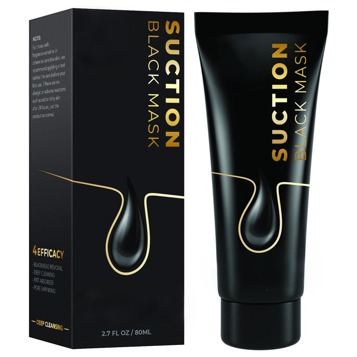 Blackhead Remover Mask, Activated Charcoal Peel Off Mask