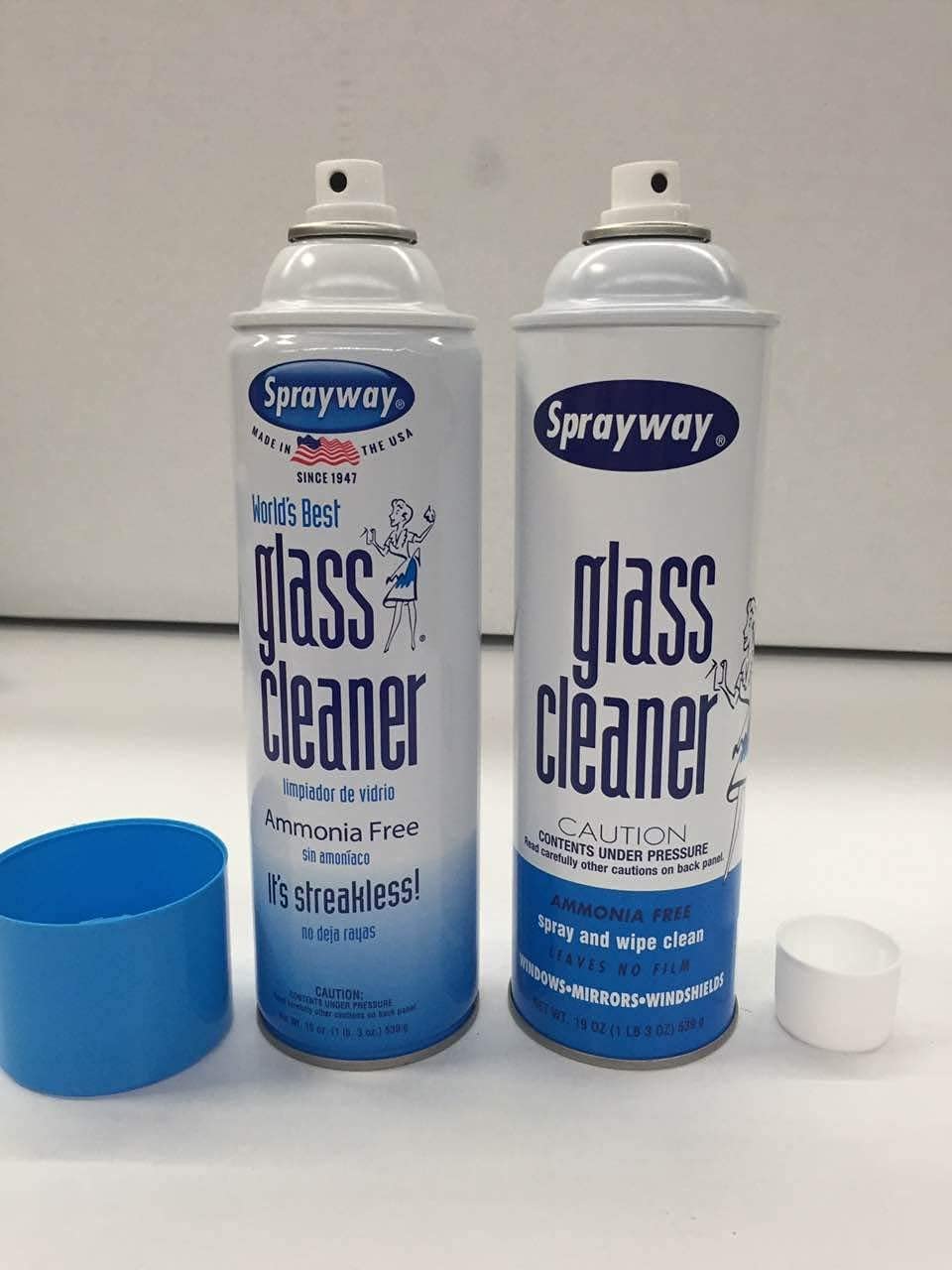 443331 Ammonia Free Glass Cleaner, 19 Oz. (4-Pack) (Packaging May Vary)