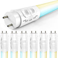 Sunco 6 Pack 4 Foot T8 LED Tube Light Bulbs, 5CCT, 18W Ballast Bypass