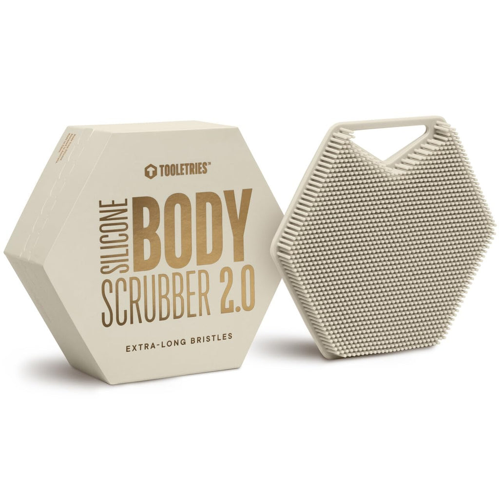 Silicone Body Scrubber 2.0, Loofah Alternative - Sand