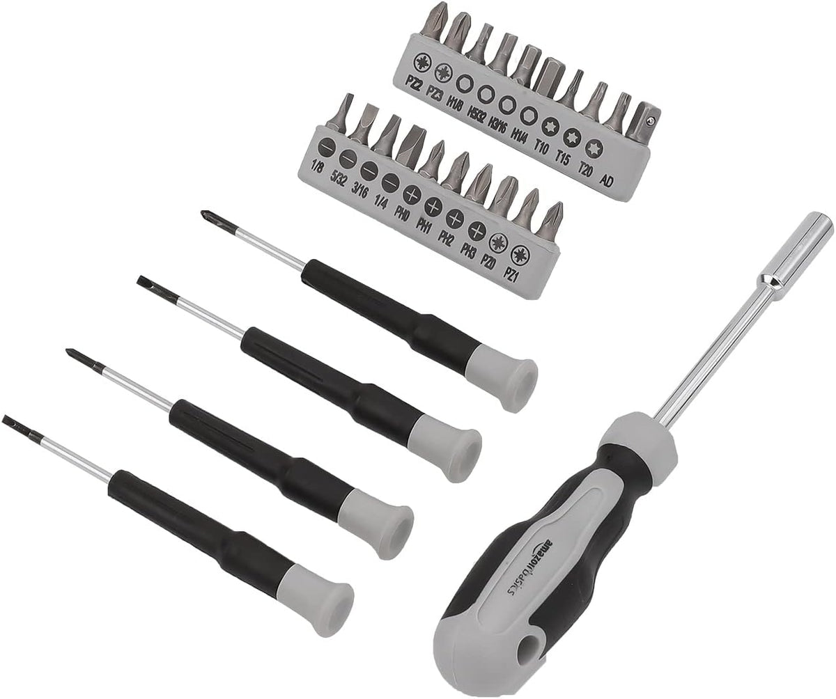 131-Piece General Household Hand Tool Set with Storage Case for Home Repair, Portable