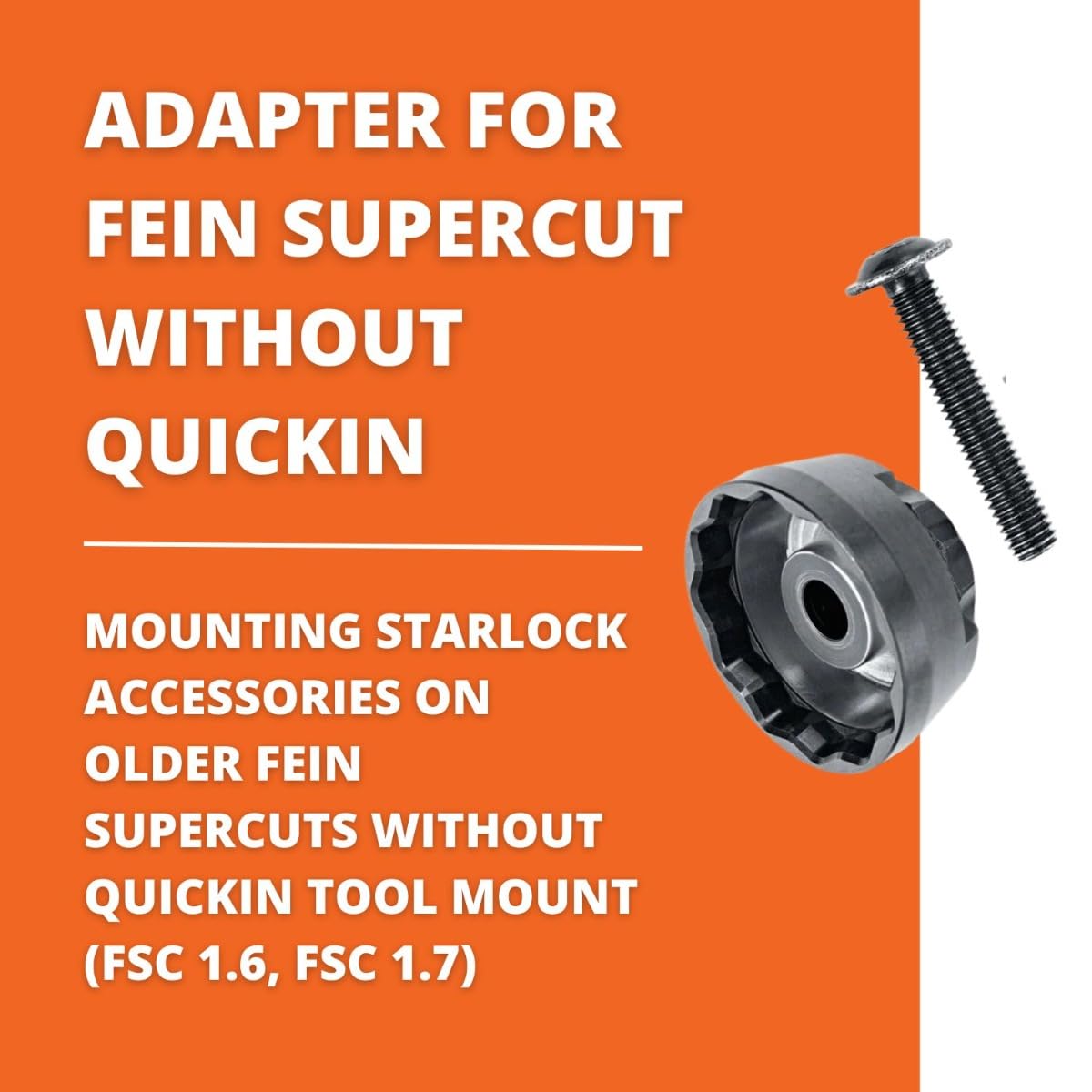 Fein Adapter for SuperCut Tools Without QuickIn