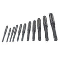 WFLNHB 11 Set High Speed Steel Adjustable Hand Reamers, H4-H14, 11.75mm-38mm, All 6 Blades Replacement for Drilling Machine and Other Machine, Metric