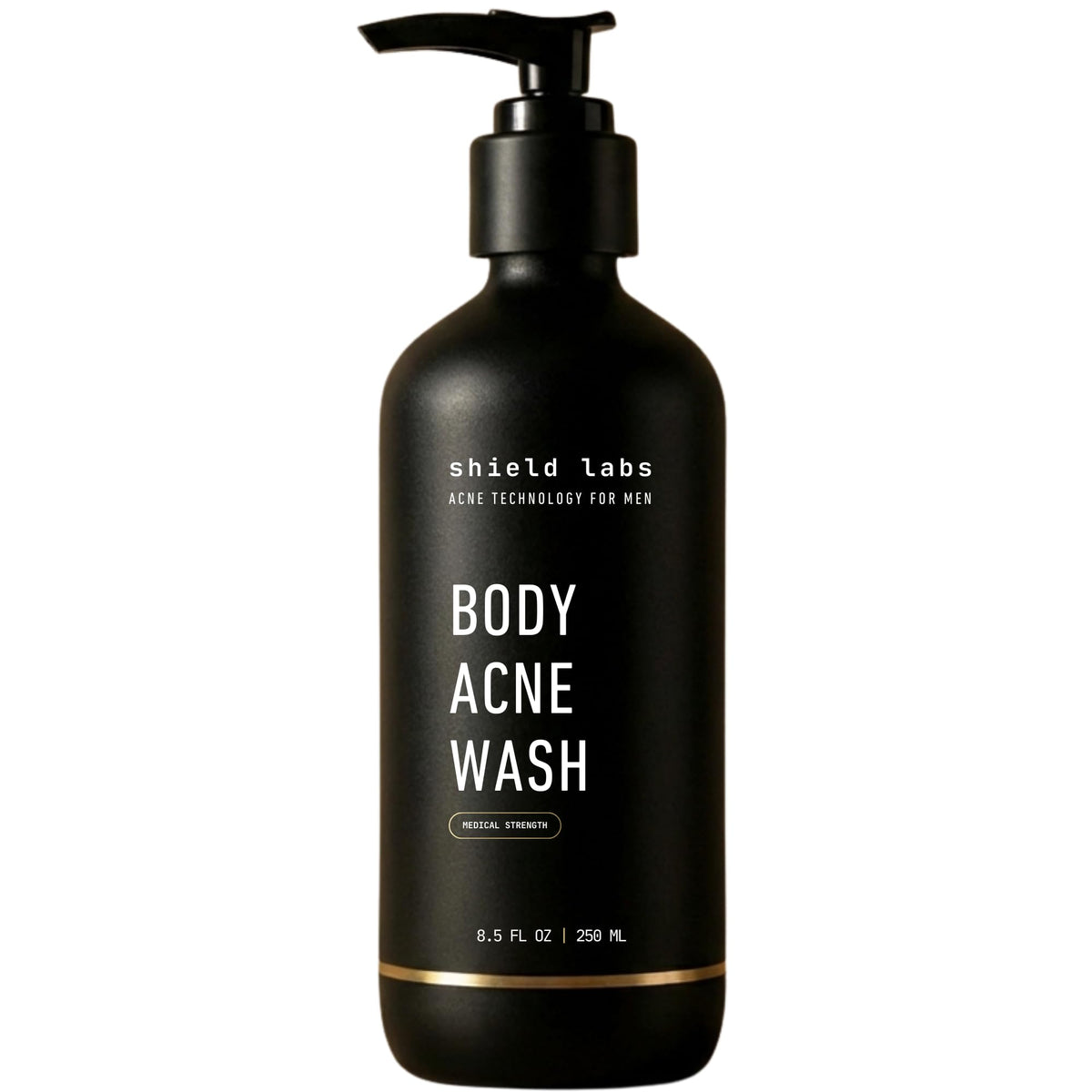 Men's Acne Body Wash for Back, Chest & Shoulders - 4% Benzoyl Peroxide Body Wash, Clears Breakouts & Acne Scars –