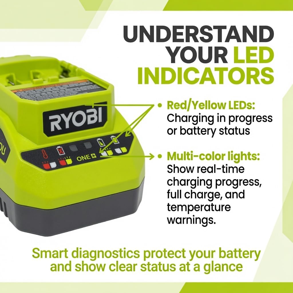 TTI 18-Volt Ryobi Charger PCG002, (NO Retail Packaging, Bulk Packaged)